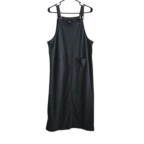 Original TY Wear Knit Overall Dress Petite Large – Vintage Casual Style - Picture 1 of 5